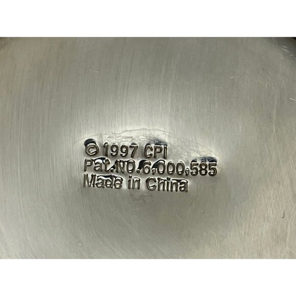 Vanilla 6 oz stainless steel shaker Table Craft kitchen table spices 1997 - Picture 6 of 6